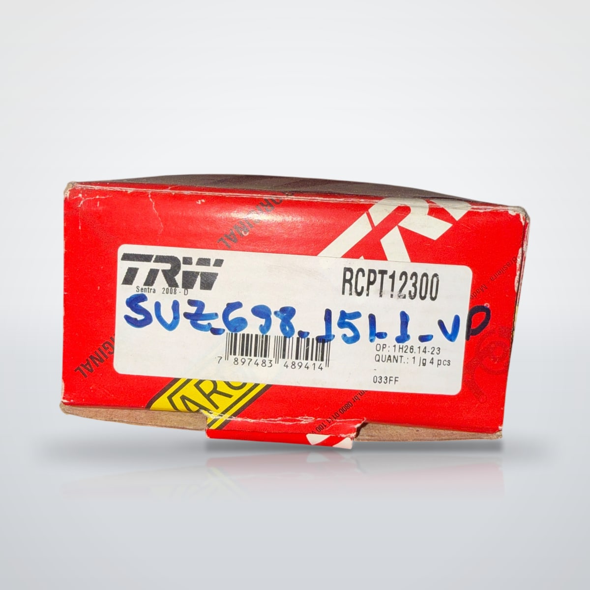 Pastilha de freio Varga RCPT12300