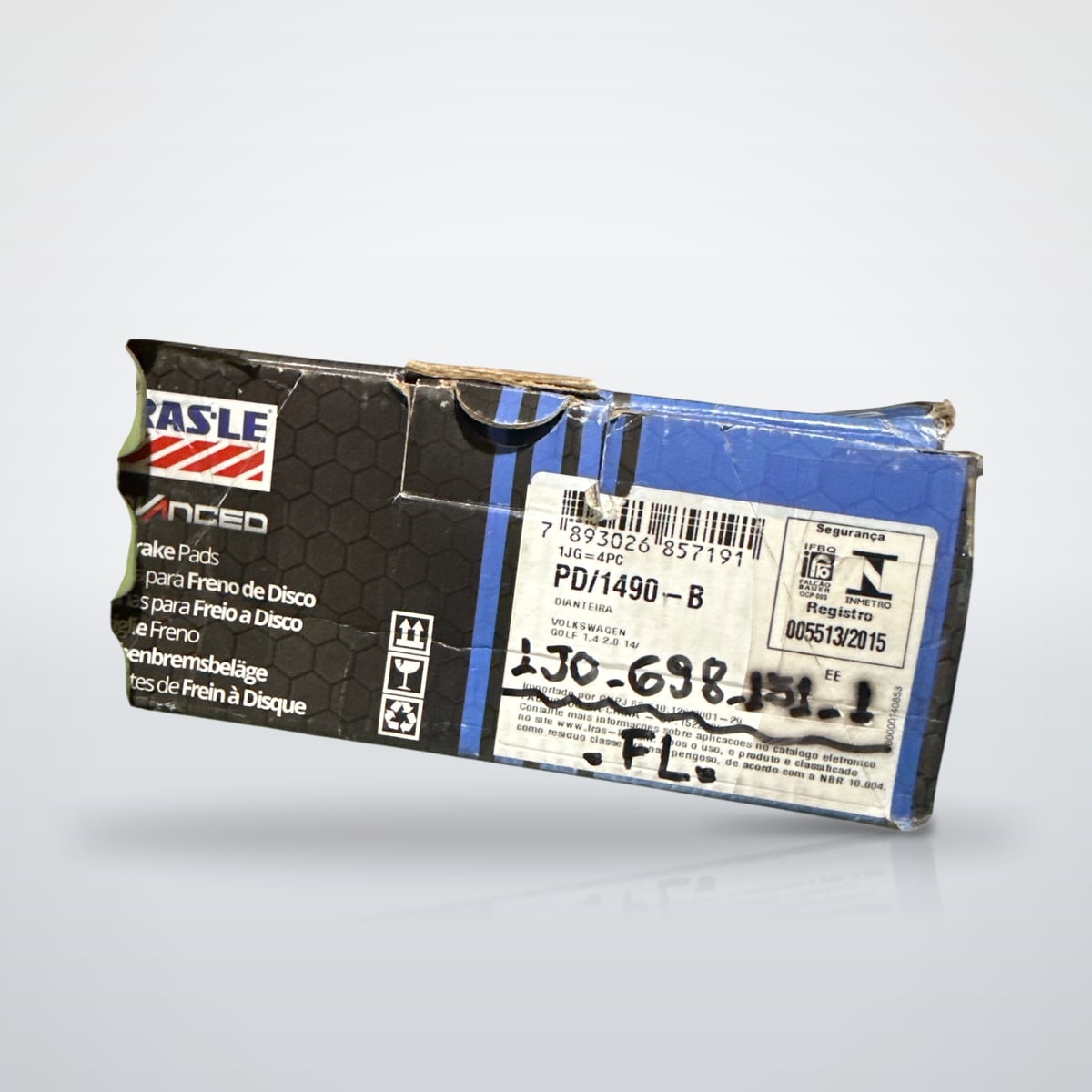 Pastilha de freio Fras-le PD-1490-B