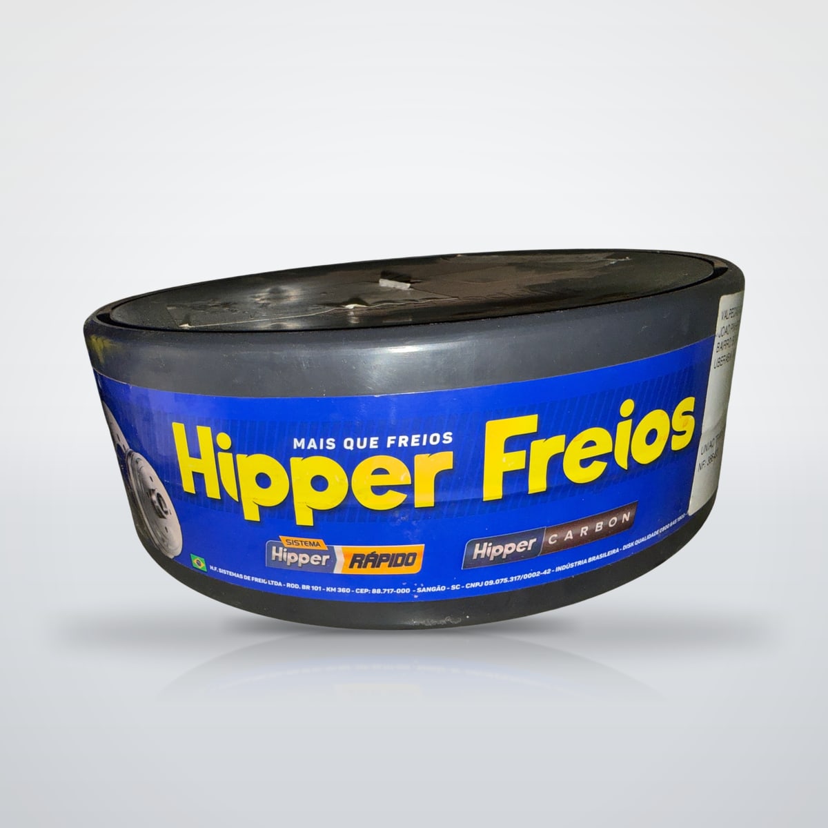Tambor de freio traseiro Hipper Freios HF322 Clio/Logan 1.0