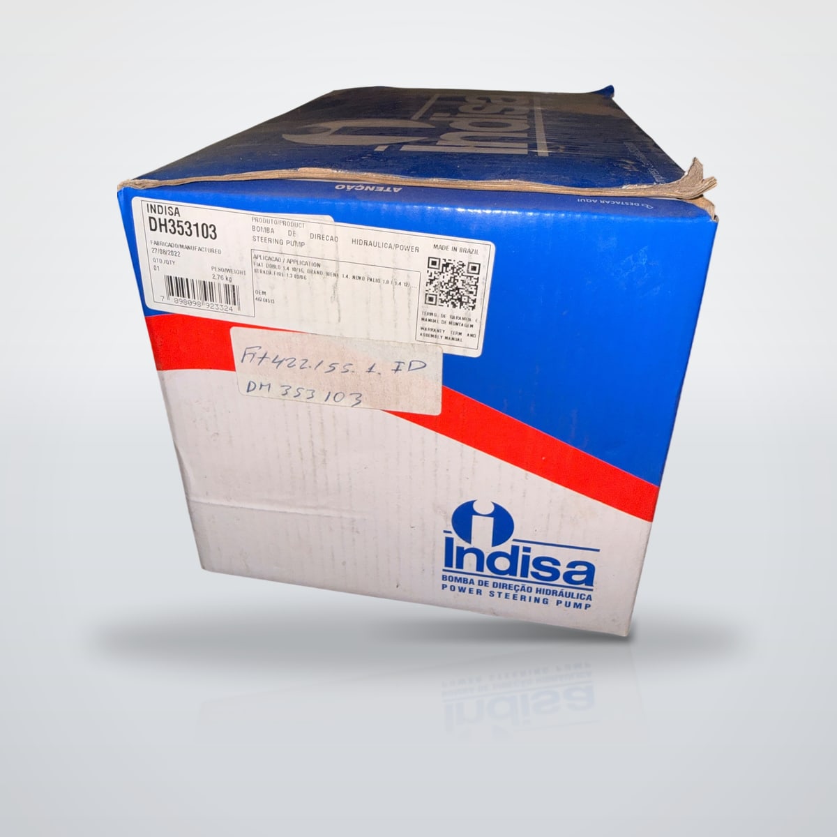 Bomba de direção hidráulica Doblò 1.3 Indisa DH353103