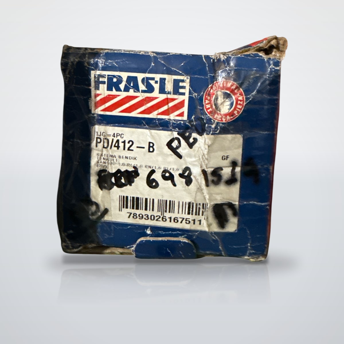 Pastilha de freio Fras-le PD412B