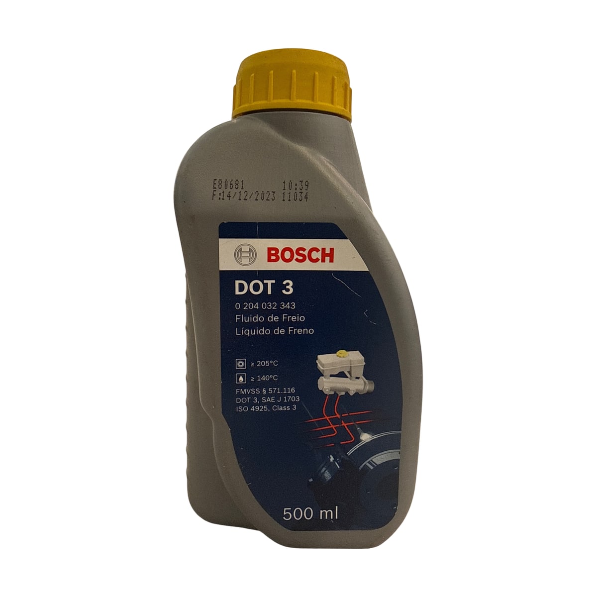 Fluido de freio Bosch DOT 3 500 ml