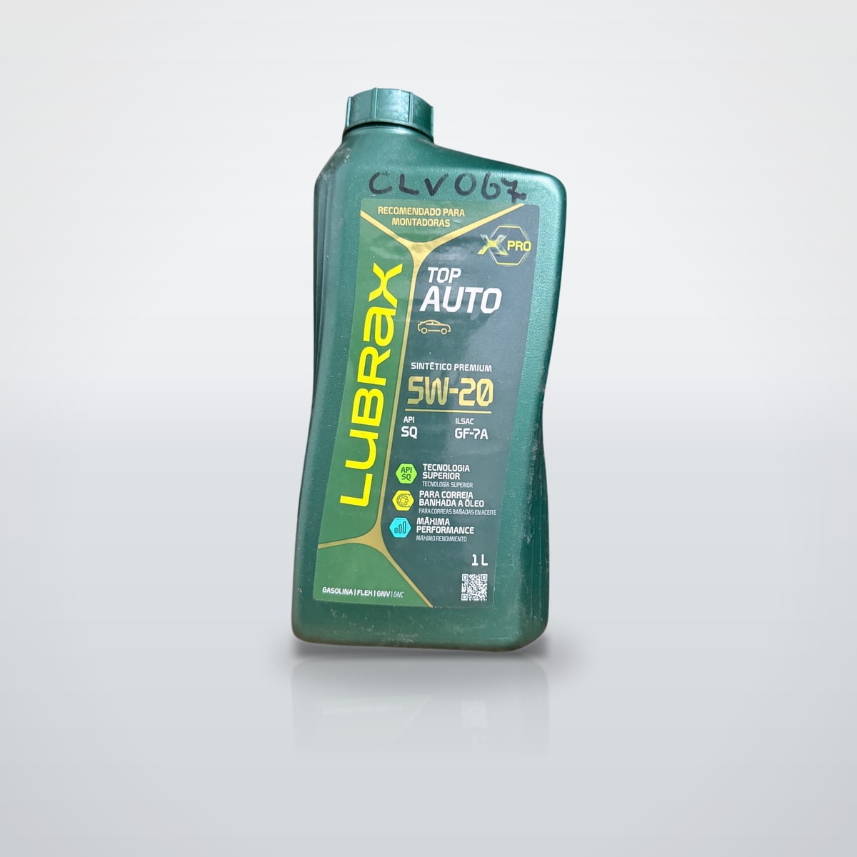 Óleo de motor Lubrax Top Auto 5W-20 sintético premium API SQ 1 litro