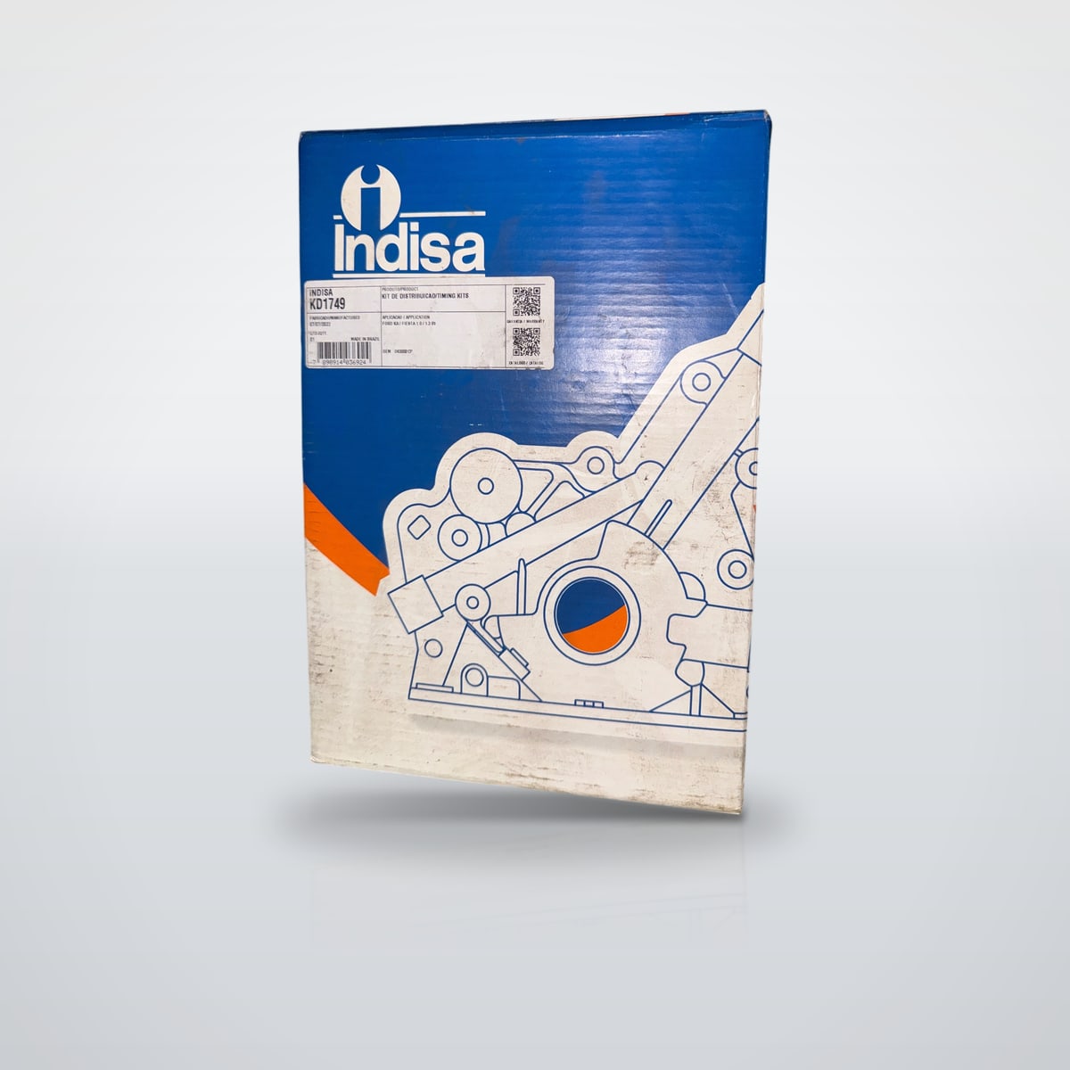 Kit de corrente de distribuição com tensor Indisa KD1749