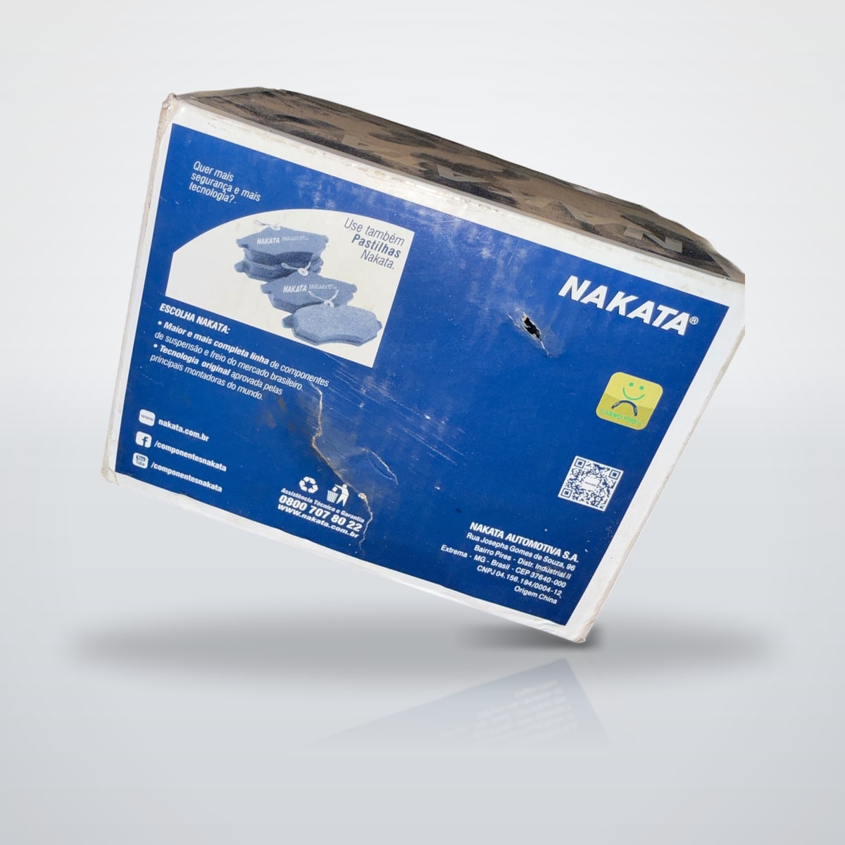 Cubo de roda dianteiro sem rolamento Nakata NKF 8126
