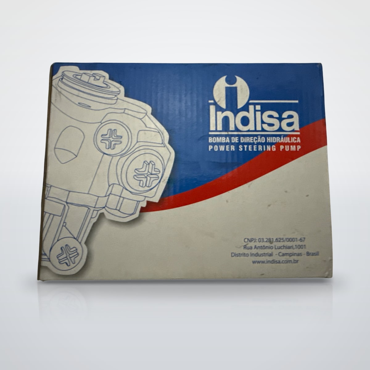 Bomba de direção hidráulica S10 2.4 Flex Indisa DH252118