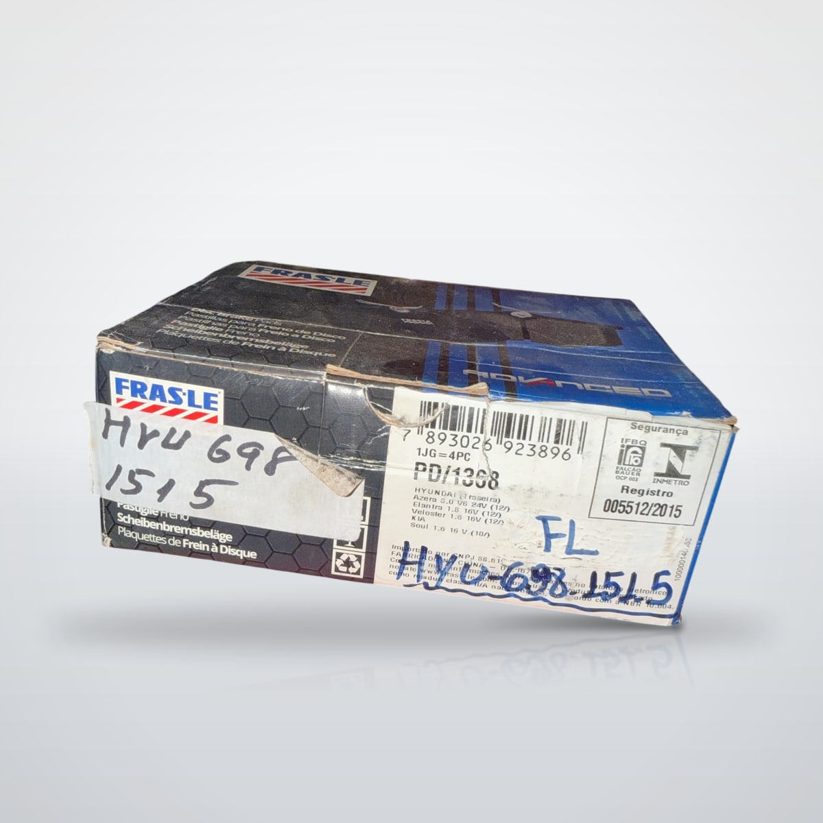 Pastilha de freio traseira Fras-le PD-1368