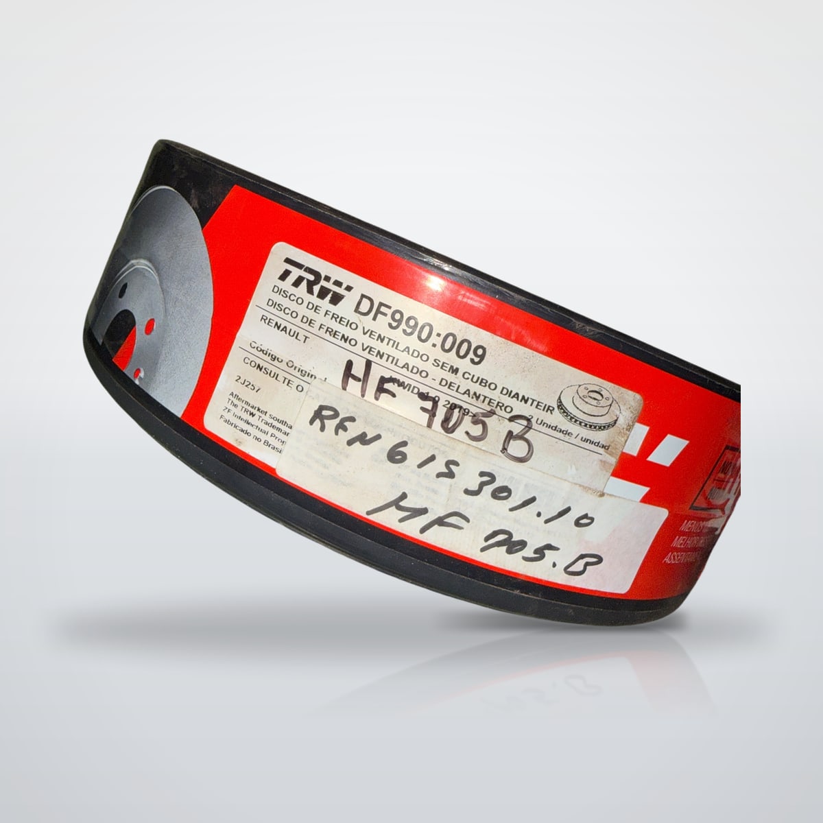 Disco de freio ventilado TRW DF990