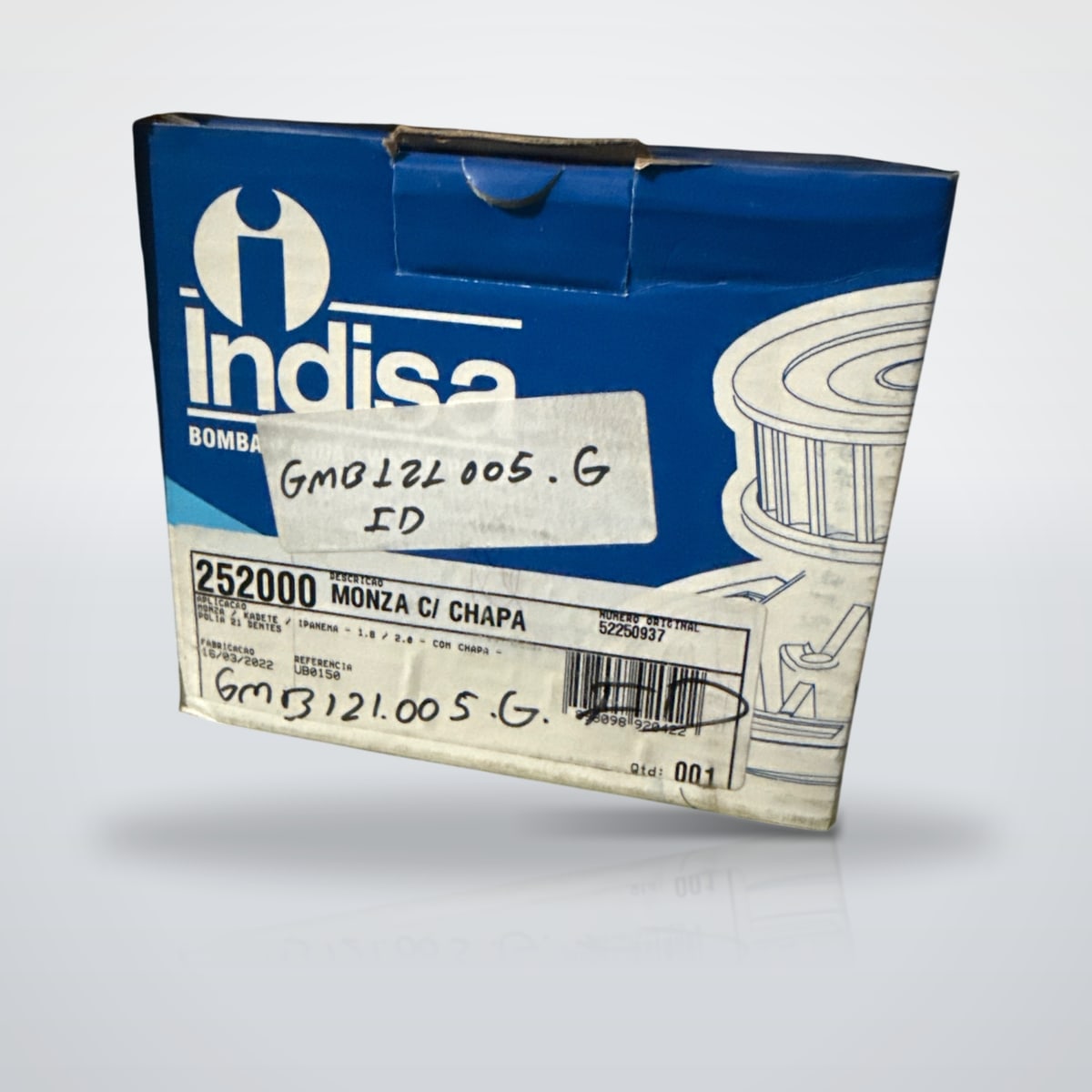 Bomba d'água Monza / Astra Indisa 252000