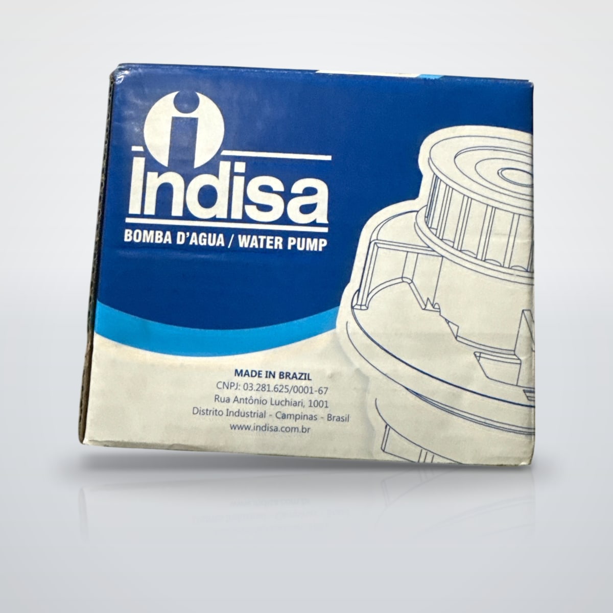 Bomba d'água A3, Golf e Bora 1.8 20V Indisa 452006