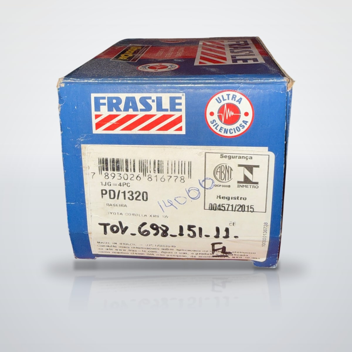Pastilha de freio traseira Fras-le PD-1320