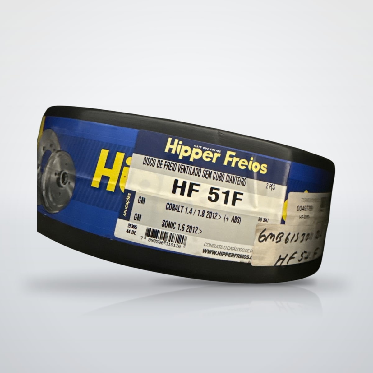 Disco de freio Hipper Freios HF51F