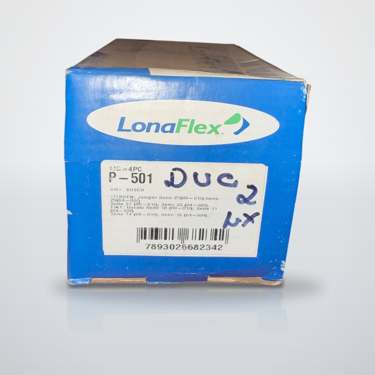 Pastilha de freio traseira Lonaflex P501
