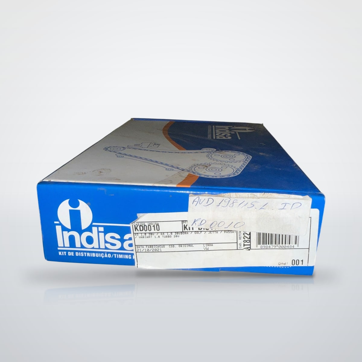 Kit de distribuição sem tensor Indisa KD0010