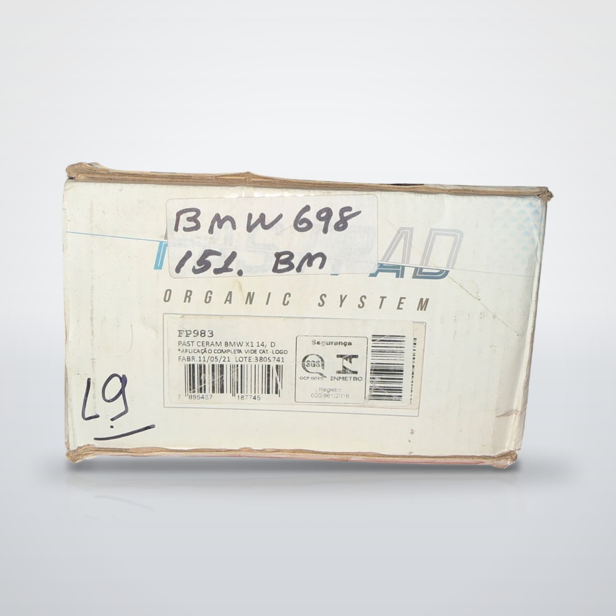 Pastilha de freio dianteira BMW Série 1, 2 e 3 ref. SYL 2067