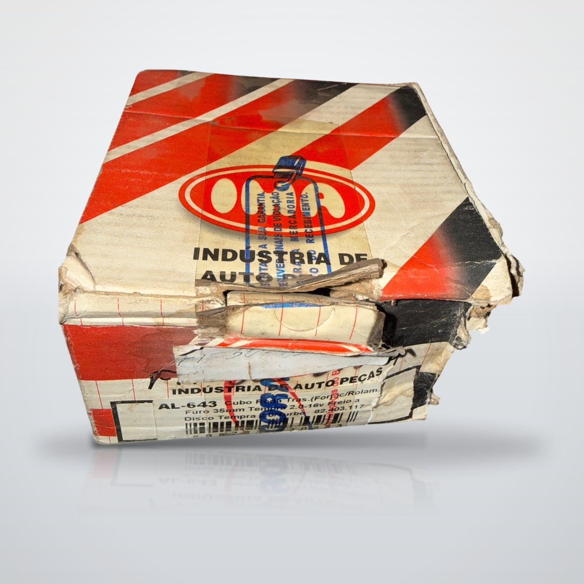 Cubo de roda traseiro AL643