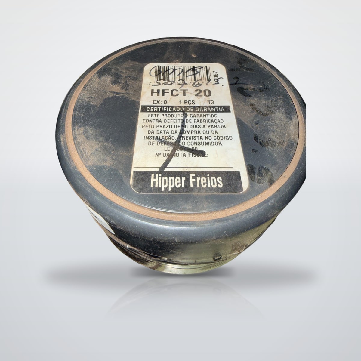 Cubo de roda traseiro sem rolamento Hipper Freios HFCT20