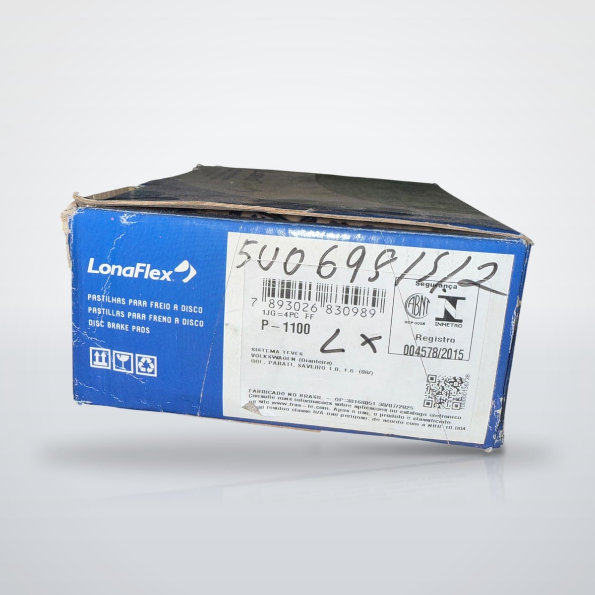 Pastilha de freio Lonaflex P-1100